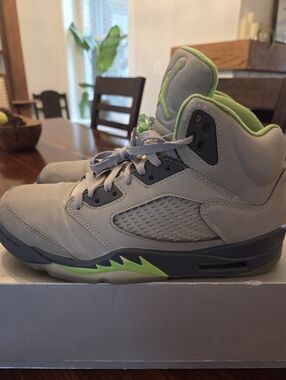 Nike Air Jordan 5 Retro 'Green Bean' Men's Size 9